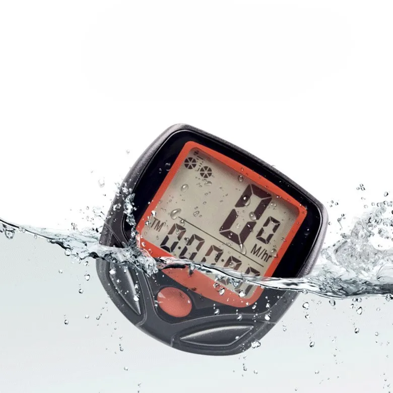 Wholesale Good Quality Wired Bicycle Computer Bike Portable Odometer Speed Sensor Stopwatch