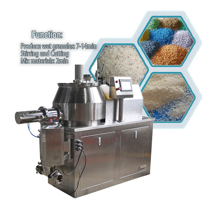 Aligned lab mixer granulated Rapid Wet Mixer Granulator Product Feed Qty 15-40 Kg/batch