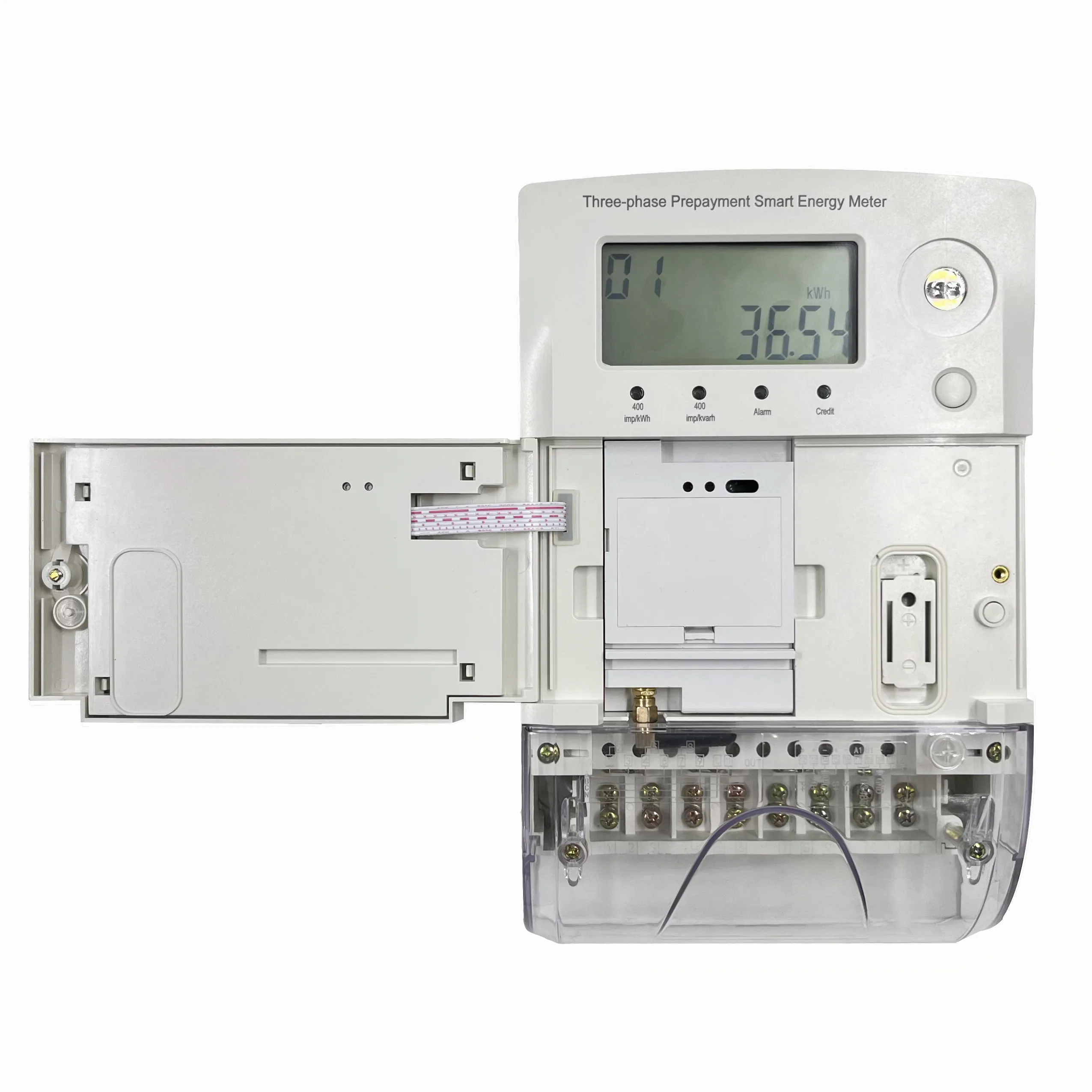 STS Standard Prepaid Keypad Smart Wireless GSM/GPRS Module Single Phase Energy Meter with Remote Reading Function