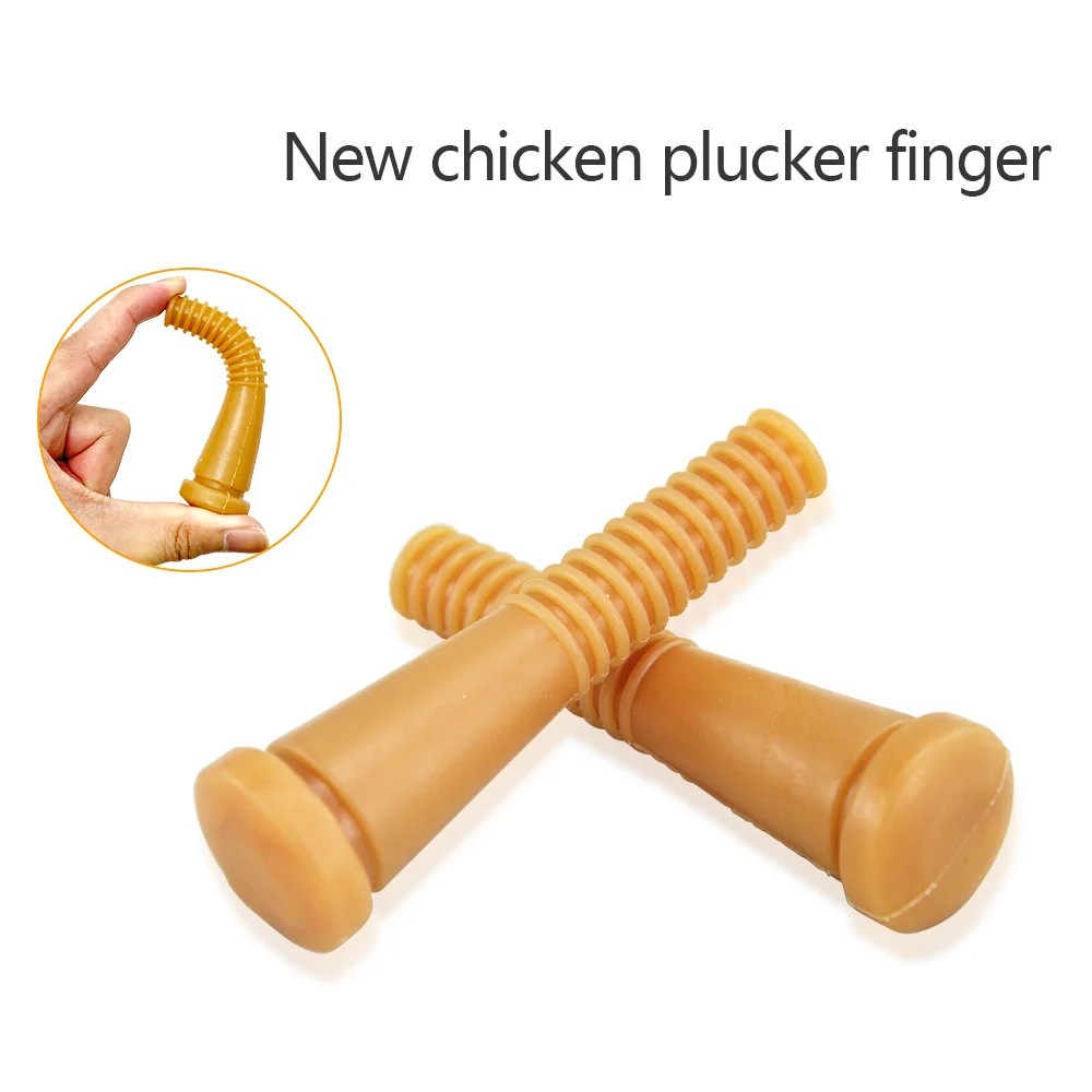 Hair Removal Chicken Plucker Fingers Rubber Finger Poultry Plucking Fingers Machine Glue Stick
