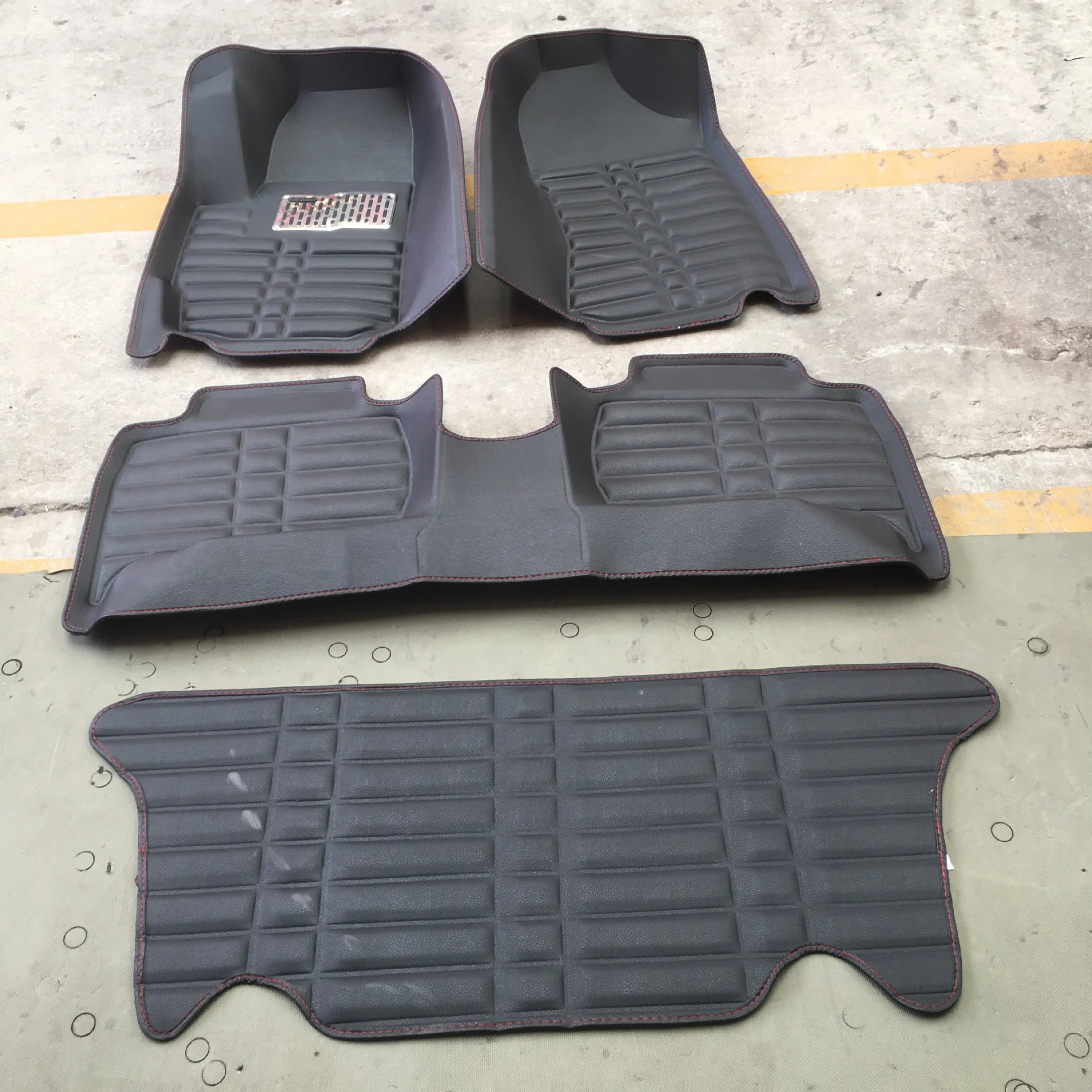 wholesale custom Best price EVA car mat and colorful hot pressed 5d car mat