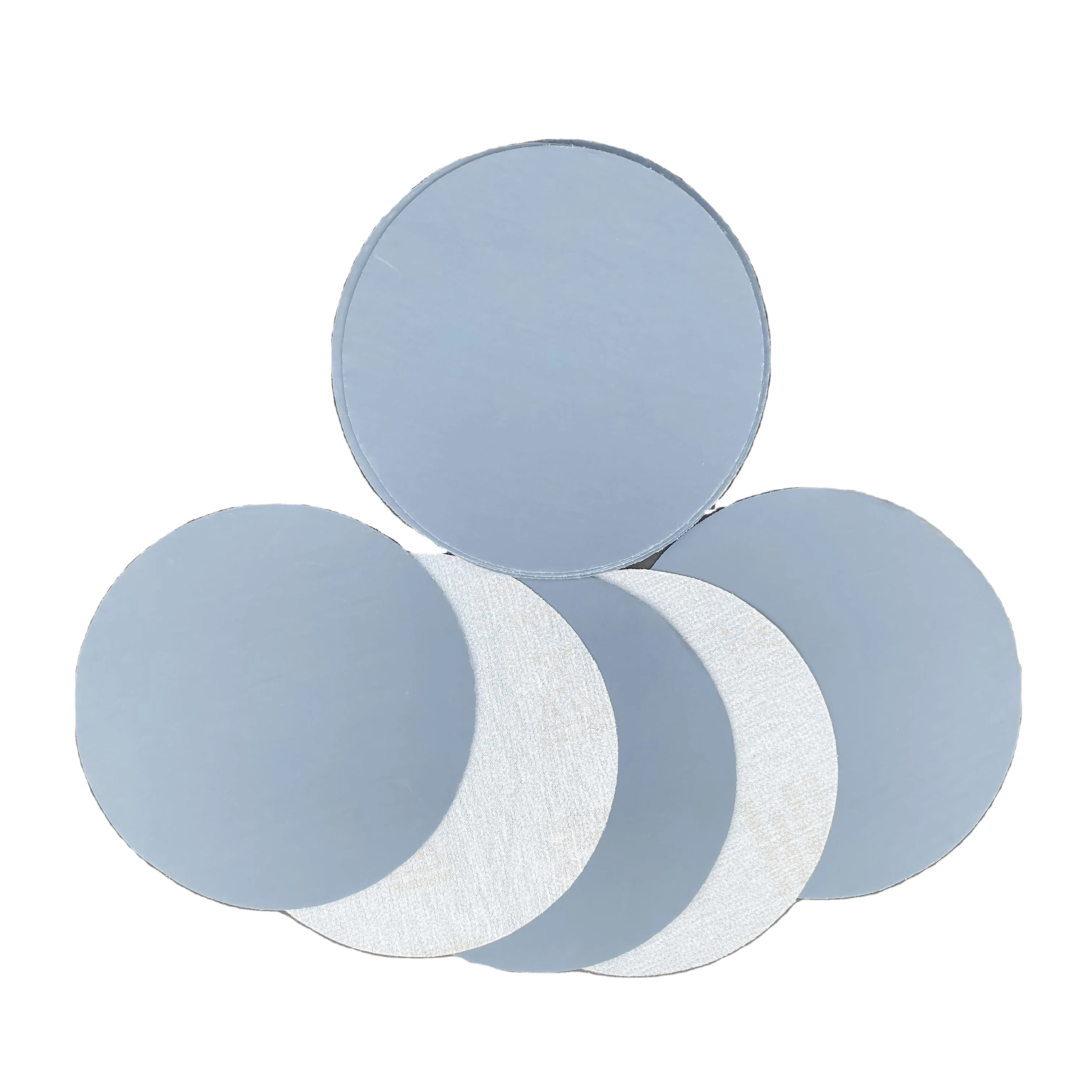 Factory 6 Inch 150mm 17holes Green Ceramic Hook And Loop Sand Paper Abrasive Sanding Discs For Polishing Carbody And Putty