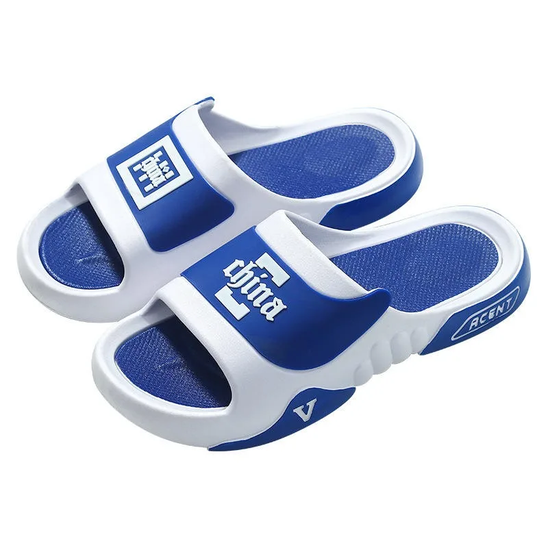 Hot Sale PVC Shoes men Soft Massage Bottom Home Men Outdoor sport terlik flipflops designer slides slippers for men
