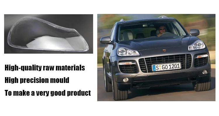 High-quality and durable new products porsche For cayyenne headlight cover Used for Freelander headlight cover