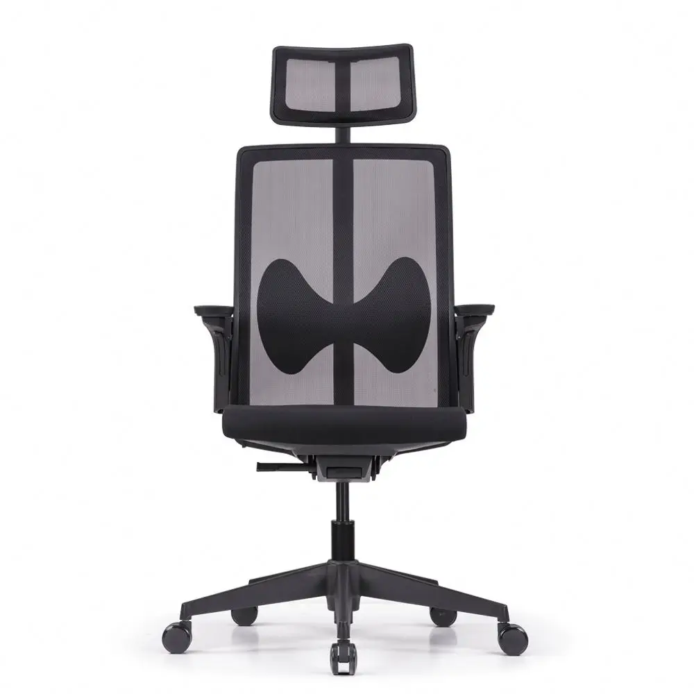 Korean Mesh Upholstered Office Chair with Butterfly Lumbar Support and Germany Bock Mechanism