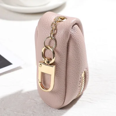 Unisex mini pouch keychain multifunctional coin purse keychain cute pouch for ladies and men