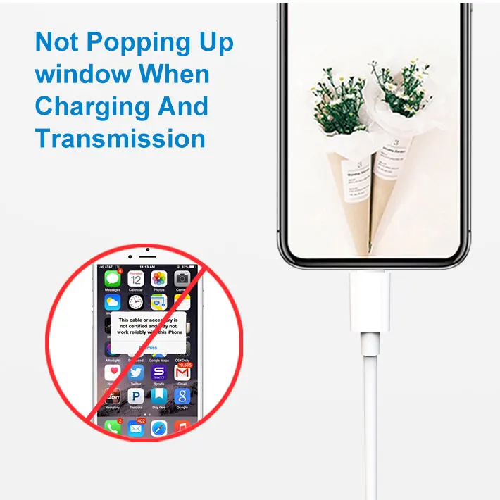  USB-кабель для iPhone 12 Pro Max зарядное устройство зарядный кабель