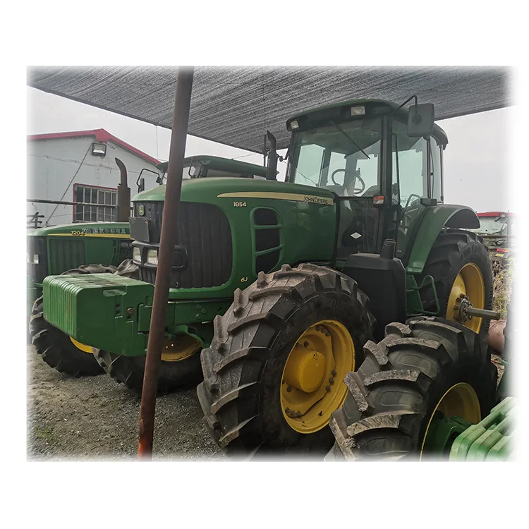 Ферма б/у John Deere дизельный трактор 1204 л. С. фермерские тракторы deere Kubota для сельского хозяйства 4wd американское