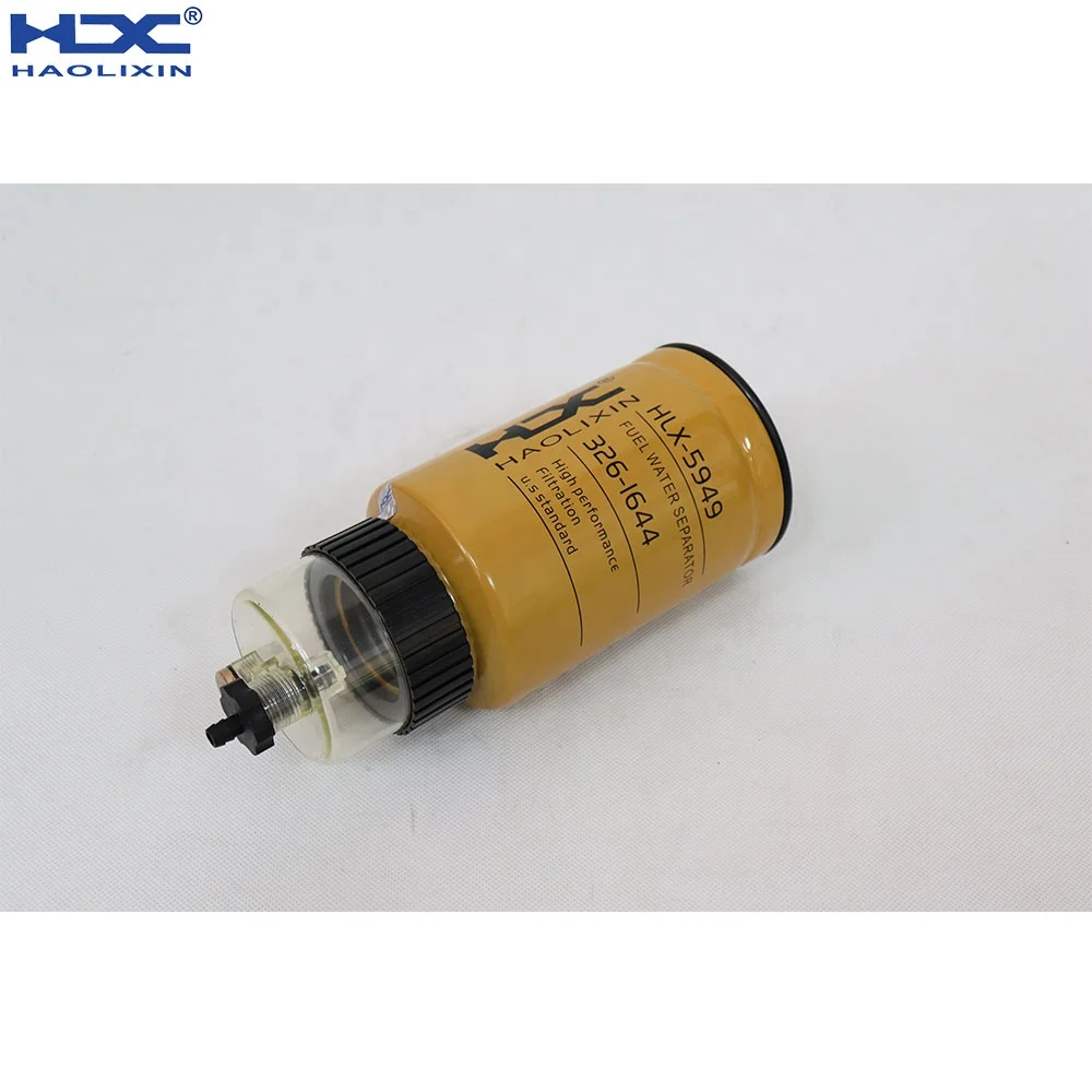 CAT детали двигателя экскаватора, Топливный Сепаратор Воды, фильтрация SN55437 1R-0770 326-1644 3261644 1R0770