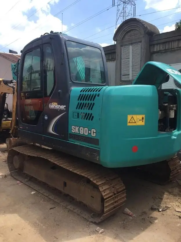 Недавно из Японии экскаватор Kobelco SK55 5-тонный мини-экскаватор б/у kobelco Sk50SR SK50