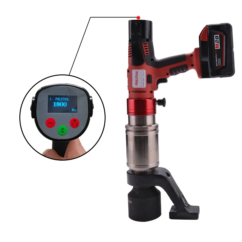 Smart Cordless Battery Powered Torque Wrench 1000nm Electric Torque Wrench