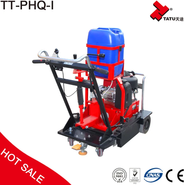 Thermoplastic paint line remover remove road marking paint machine