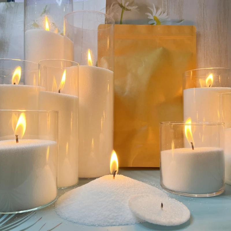 China Wholesale Customizable Length Cotton Candle Wicks High Quality Specially Used for Sand Ice Wax Cotton Wick without Base