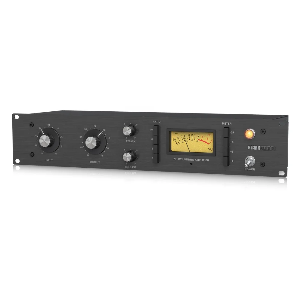 Klark Teknik 76-KT Transistors-Compressor/Limiter Pa System Studio Music Equipment With Class A Line Level Amplifiers