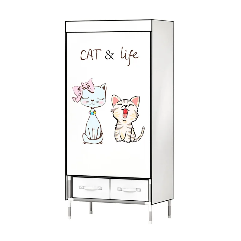 Factory Hot Selling non-woven fabric wardrobe foldable baby fabric wardrobe for bedroom