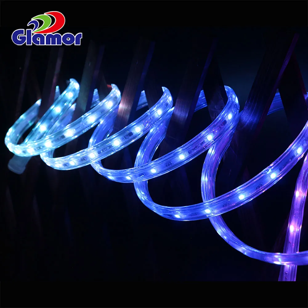 Soft eco-friendly color uniformity ip65 waterproof 30leds/meter SMD 5050 colorful RGB programmable with remote led strip light