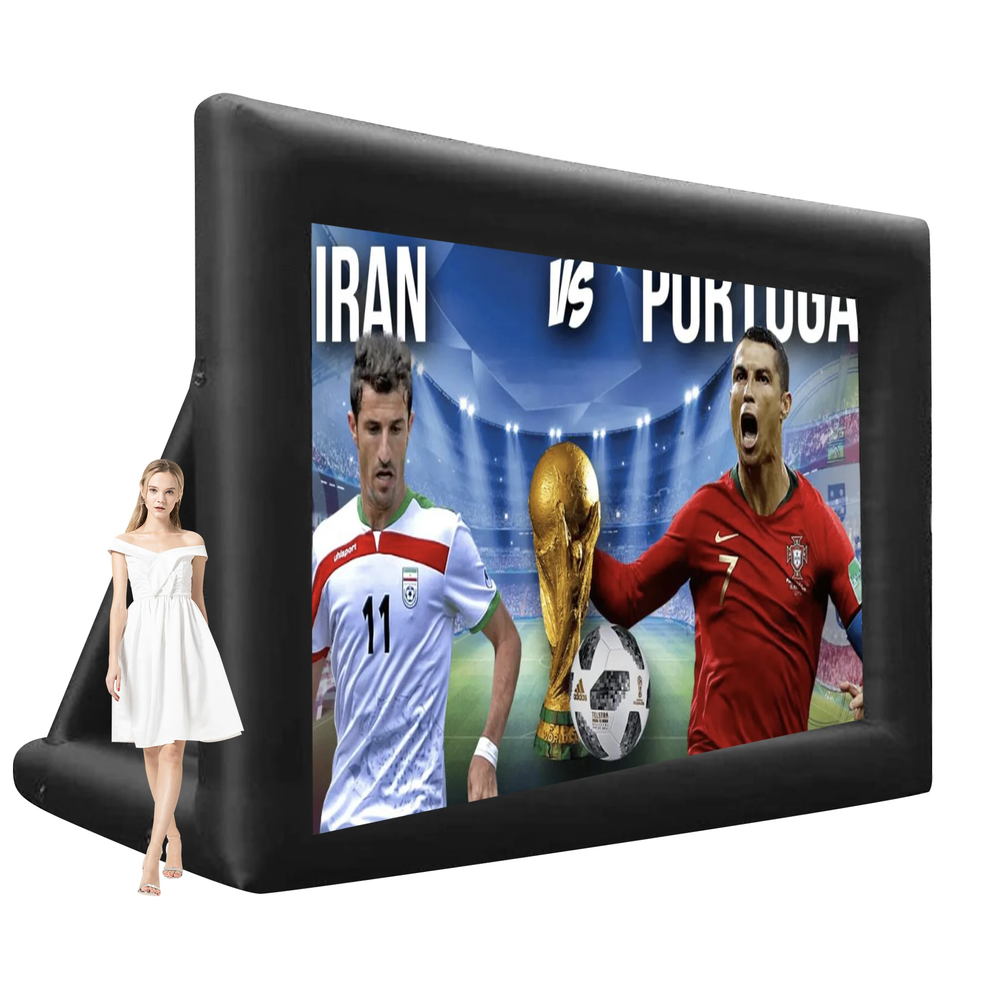 2022 год футбольный матч надувной кинотеатр экран проектора ТВ-проектор фильма