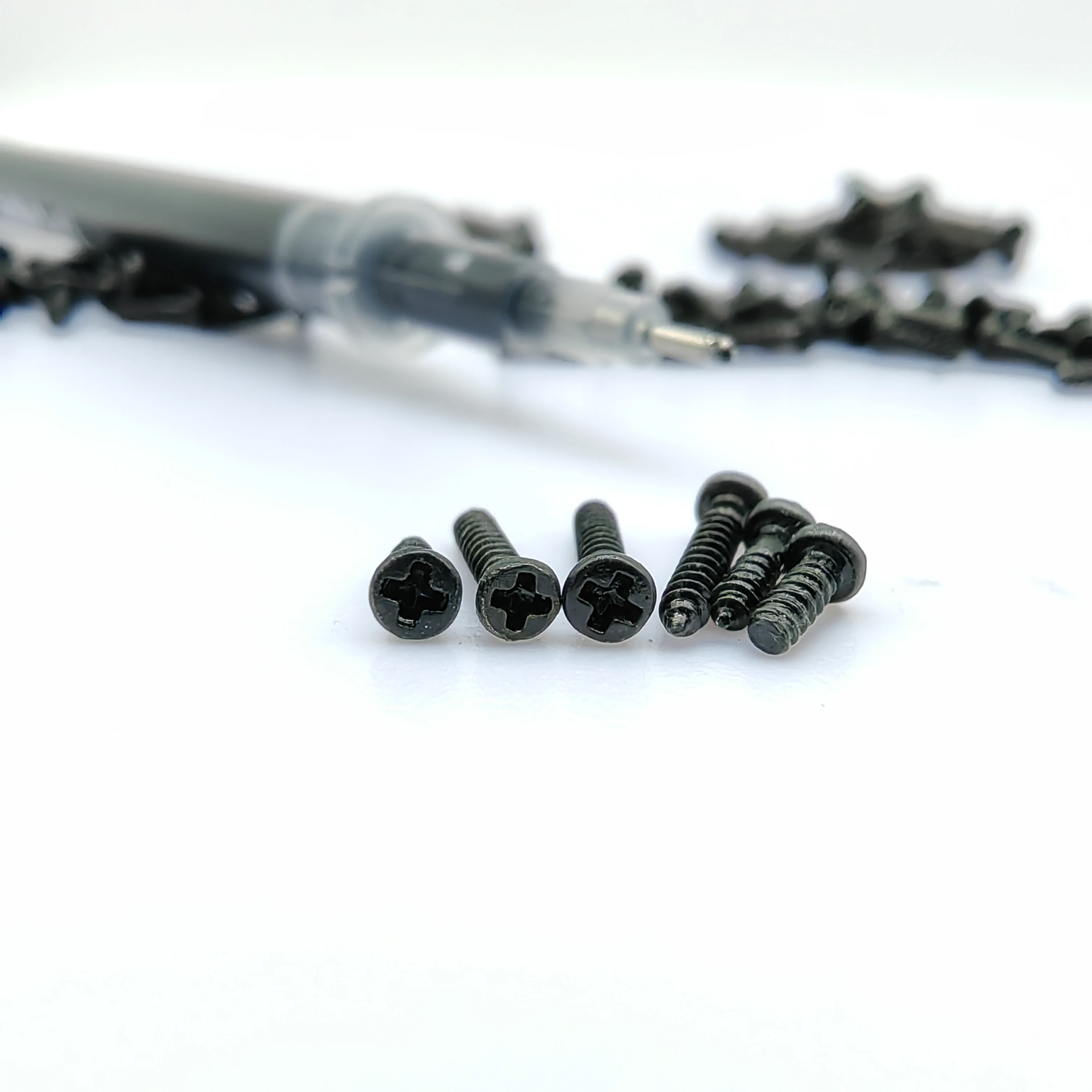 Phillips Pan Head Micro Mount Camera Mounting Screw 1 mm Stainless Steel Black Plain BLUE  Mini Screw