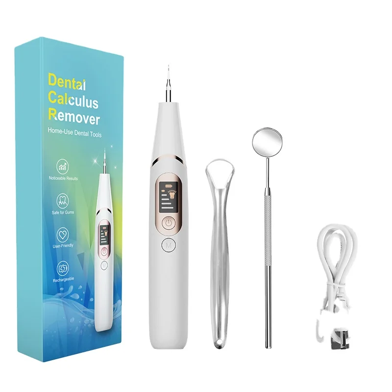 5 Modes Ultrasonic Tooth Whitening kits Tooth Cleaner Tartar Calculus Remove Dental Scaler Teeth Cleaner