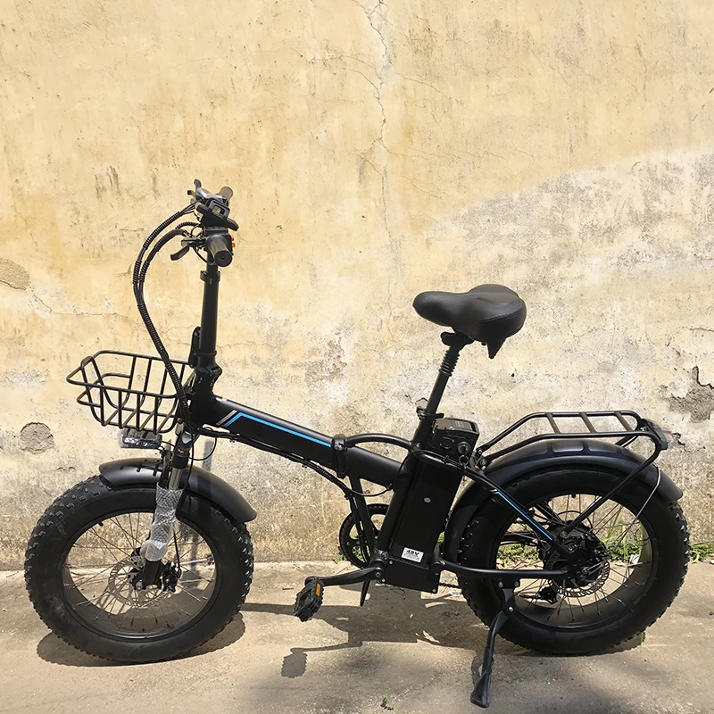 Free shipping fatbike GW20 removable 48v 15ah foldable 20 inch 750w electric bike eu warehouse