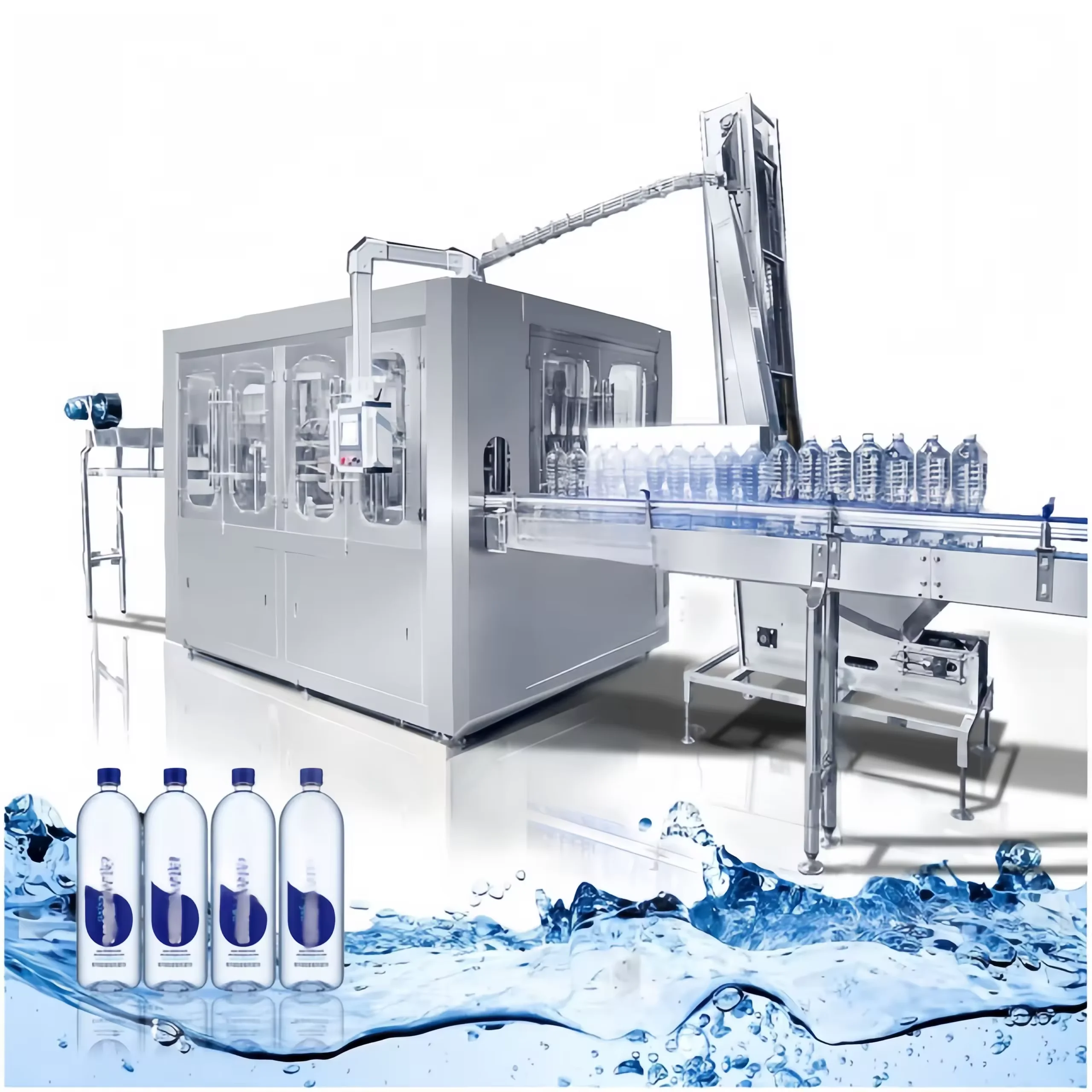 Full production line pure mineral drinking water processing bottling equipment filling machine Fruit Juice Making PET Bottle