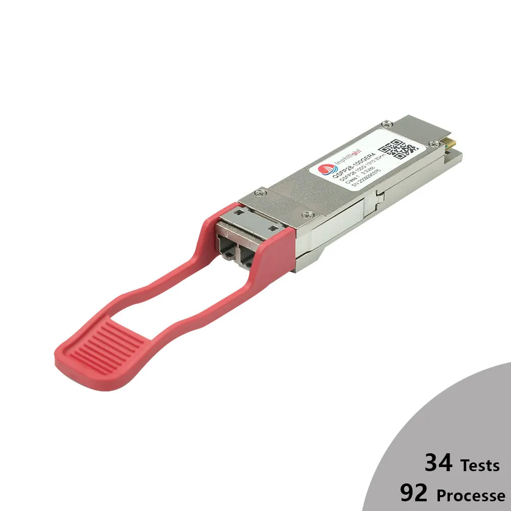 
sfp optical module QSFP28 LAN WDM4 100g 40km lc mmf dwdm transceives compatible for huawei hpe qsfp-100g-er4 