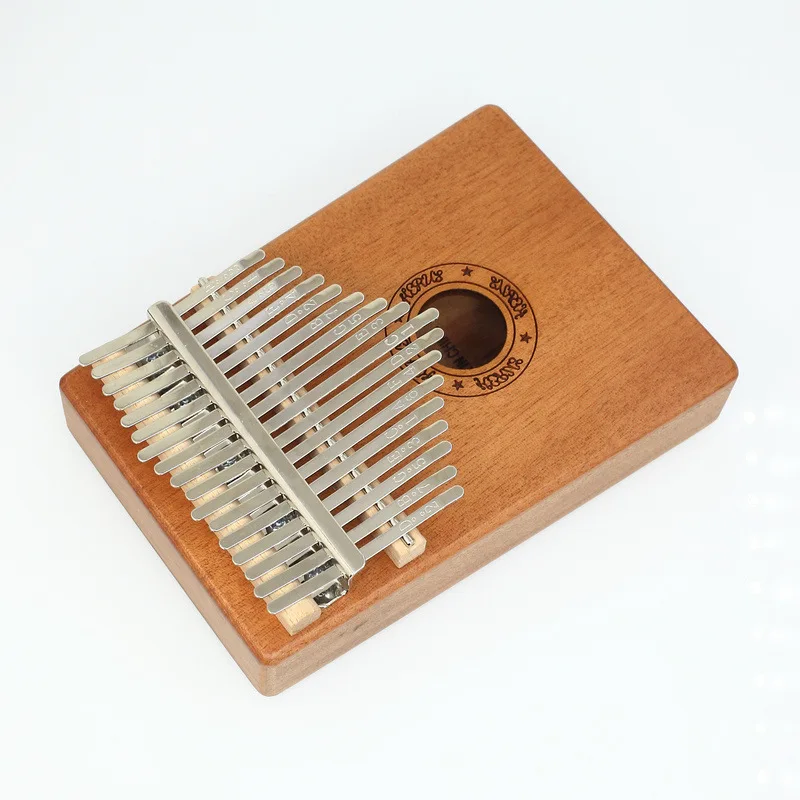  Пианино Kalimba с 17 клавишами Mbira из красного дерева и руды металлические зубья портативный музыкальный инструмент подарки для детей