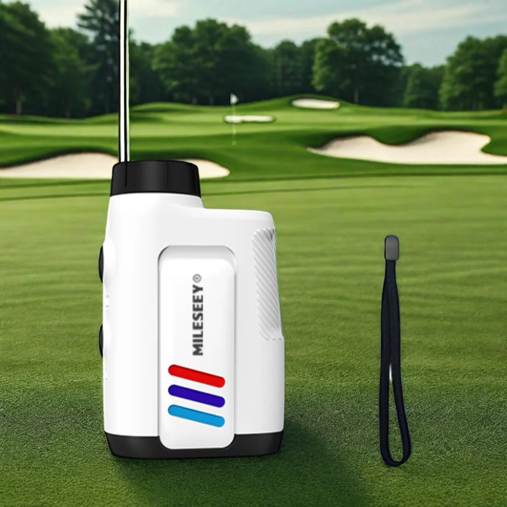 Mileseey PF2E 600M Laser Outdoor Sports Rangefinder Golf Rangefinder with Flag-Lock Speed Distance Meter Slope Adjusted