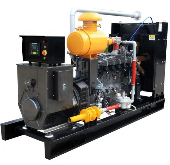 20kw 30kw 50kw 80kw 100kw 120kw 125kw 150kw 200kw Natural Gas Bio gas Cng Lpg Generator With Waste Heat Recovery