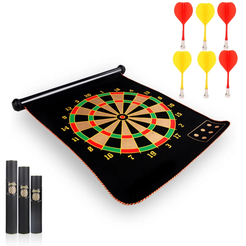 2022 Indoor Kids Dartboard Magnet With Case Dartboard Dart Set  Custom Home Pop Magnetic Dartboard
