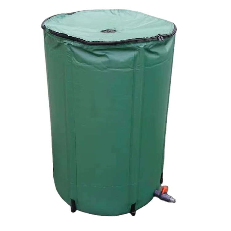 Rainwater Collection System Storage Container Water Collector Barrels Cover