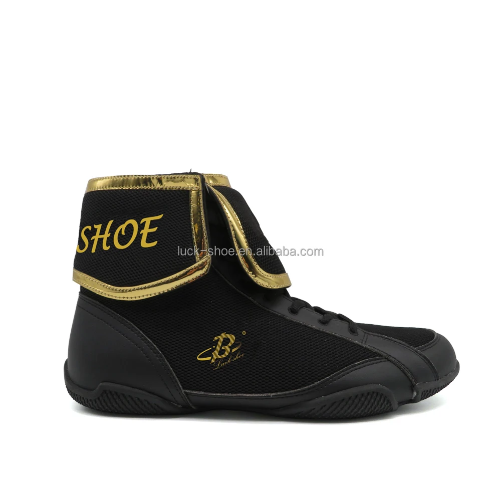 China factory wholesale cheap price customize box training shoe Boxing wrestling boots anti slip breathable gym sport sneakers