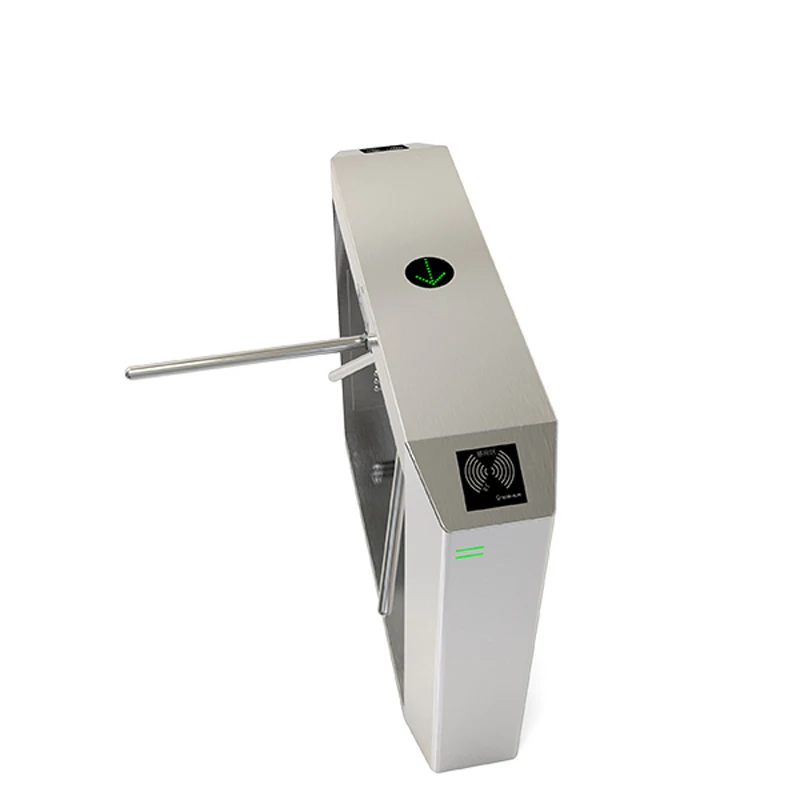 Supermarket securely access control turnstile  manual semi-automatic automatic security tripod turnstile gate