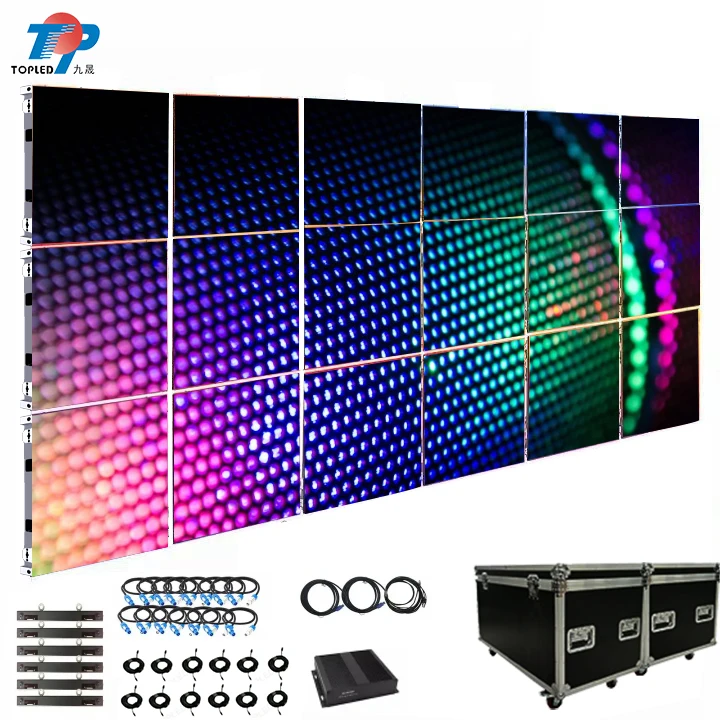 TOPLED 500x1000mm board panels video wall  price shenzhen guangzhou commercial advertising indoor led display screen