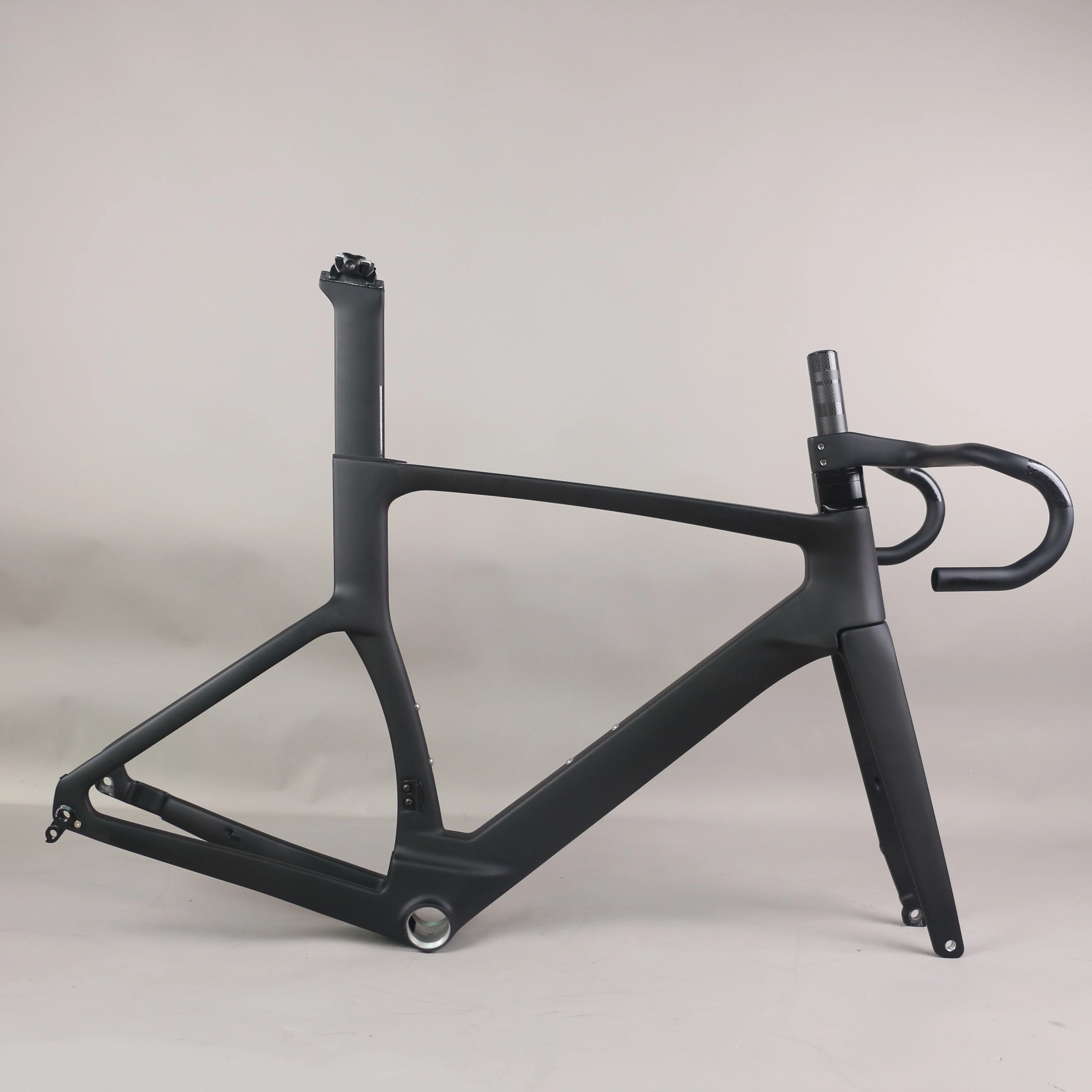 Aero Road Bike Frame TT-X38 T47 Thread Racing Bicycle Full Hidden Cable Available Size 47/49/52/54/56/58cm