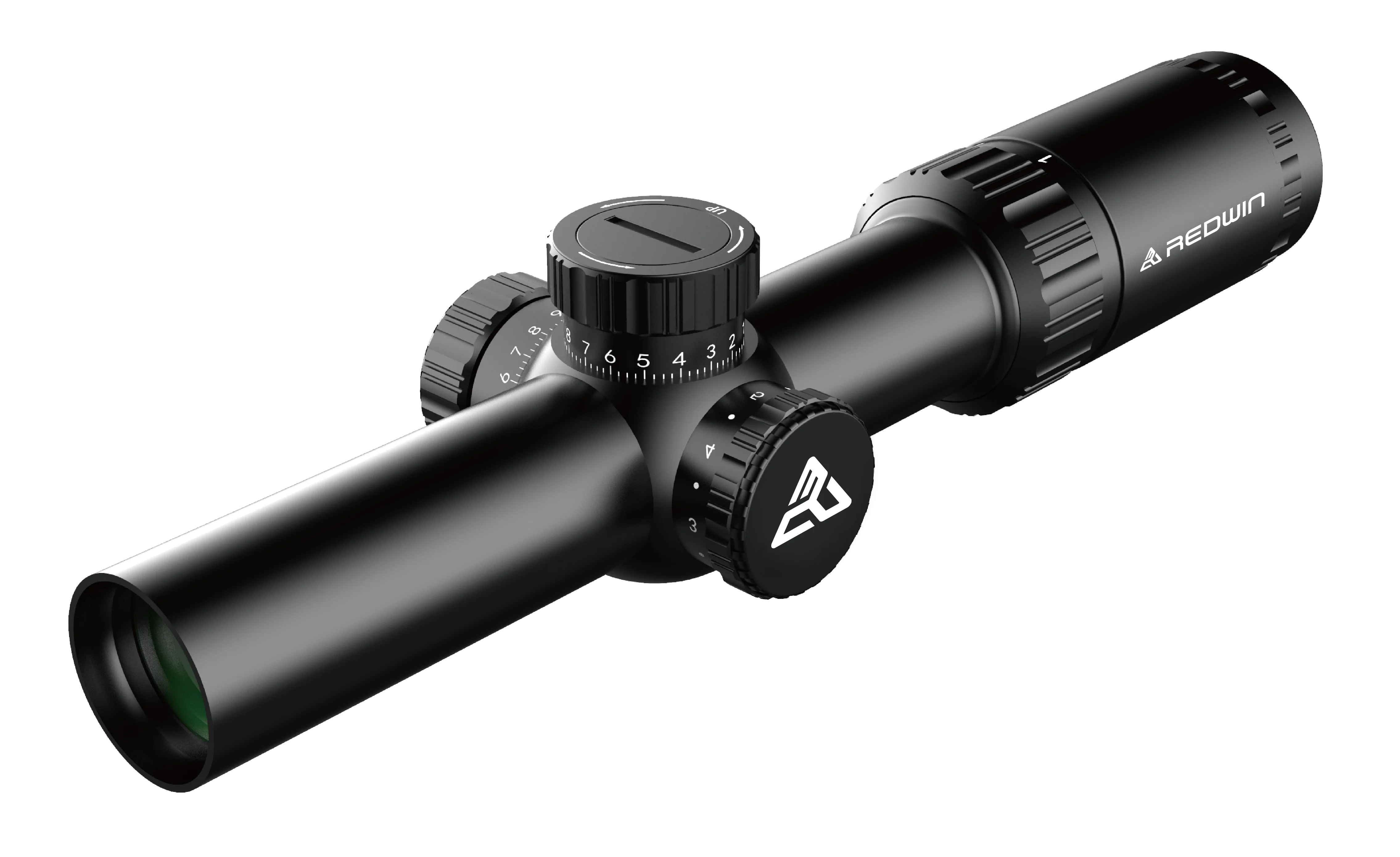 Red Win 30mm Monotube 1/5 Adjust Zero Lock Turret Etched Glass Reticle 6 Level Bright Torero 1-6x24IR HD Scope