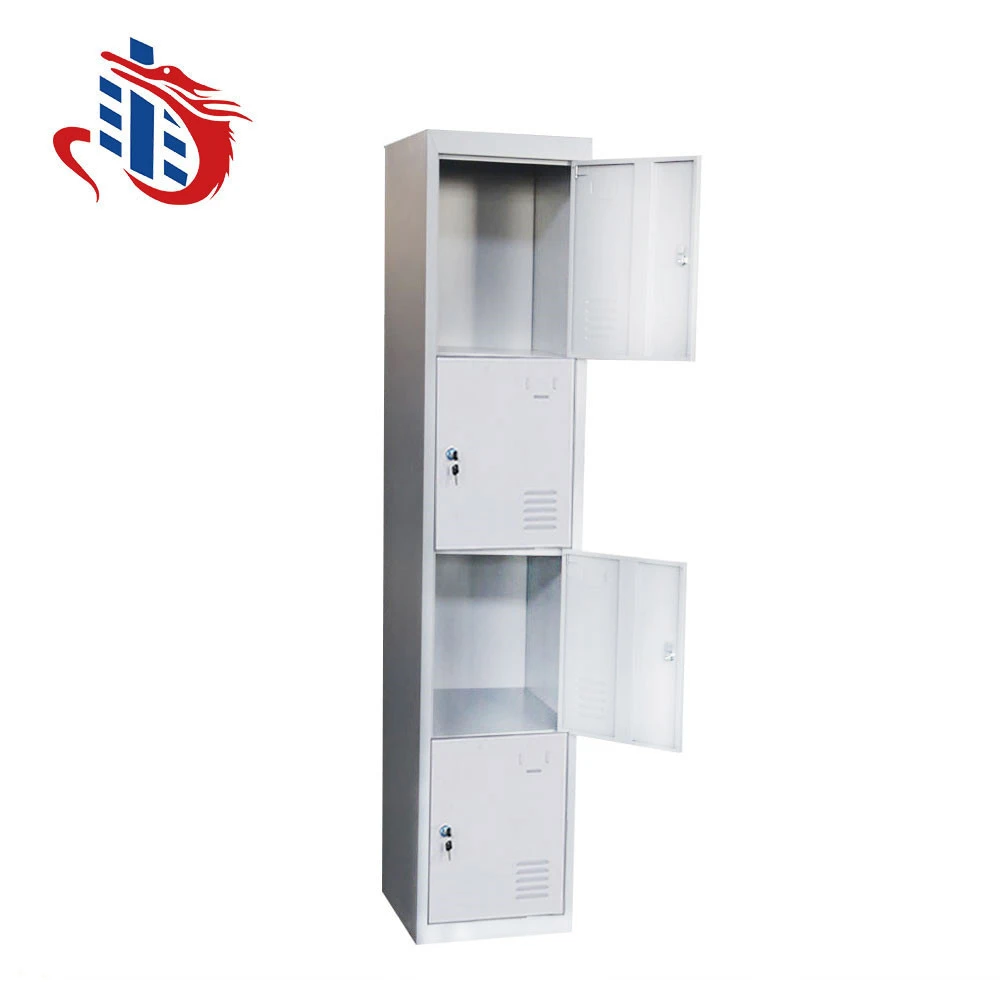 Hot sales Single 4 door safe Gray steel mini locker gym Cabinet student shoe door metal lockers
