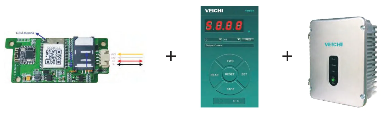 VEICHI 2200 Вт все в одном инвертор солнечной энергии немодулированного синусоидального сигнала с зарядным устройством инверторный тепловой