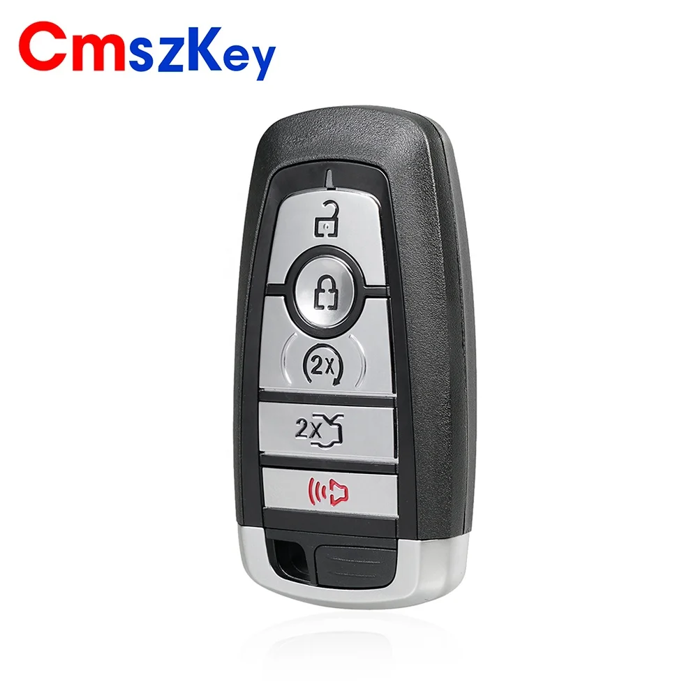For Ford Edge Fusion Mustang Explorer 5 Buttons Remote Car Key Shell Case