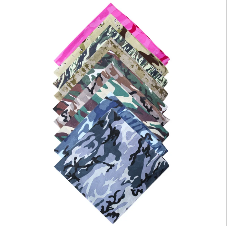 Бандана мужская из чистого хлопка модный квадратный шарф для танцев в стиле хип-хоп вечерняя бандана 22 дюйма