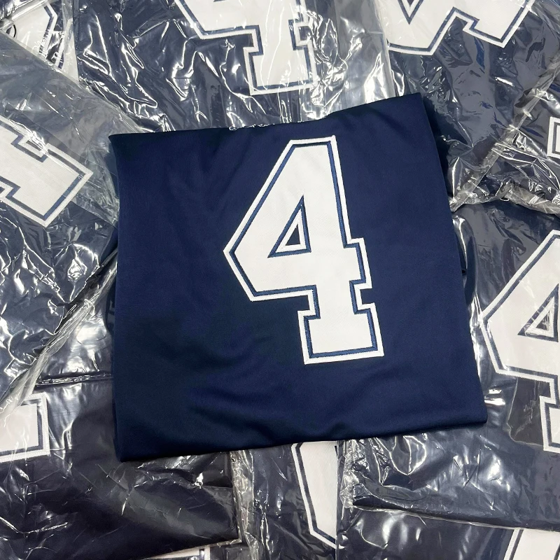 Wholesale  Vintage Customized 4XL 5XL  American size Football  embroidered Rugby #13 EVANS # 3 WINSTON  Stitched RTS jersey