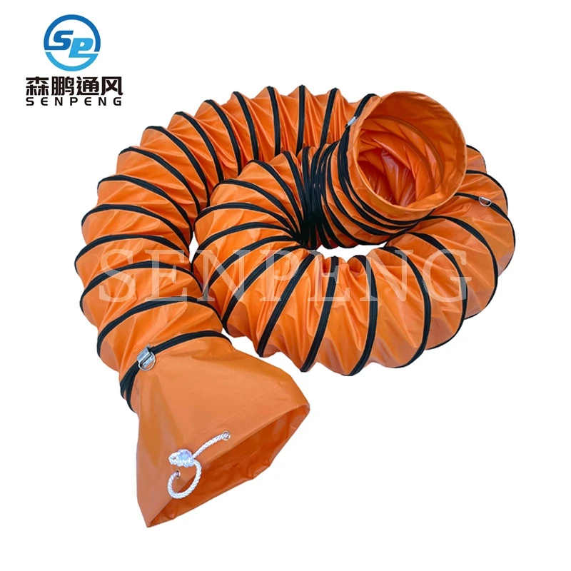 Professional OEM PVC industrial Flexible Air Duct for All Confined Spaces