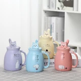 2021 Hot Sale Wholesale Custom Logo nordic Glassware clear Mug Heat Resistant cola fruit juice Glass Cup 450ml Cocktail Glass   .jpg