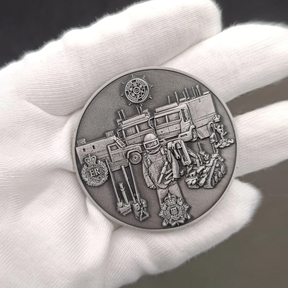 Wholesale Custom Metal Commemorative Coins Custom Zinc Alloy  Cartoon Metal Souvenir Coin