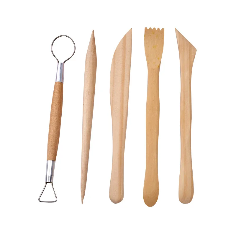Art Supply Pottery and Clay and Sculpting Tools Set for Shaping and Sculpting Clay