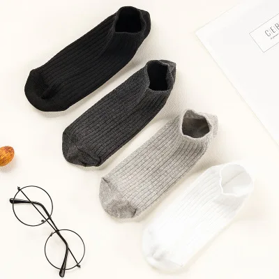 Новинка 2020, мужские хлопковые тонкие мужские носки spot, носки-невидимки, дизайнерские носки для мужчин