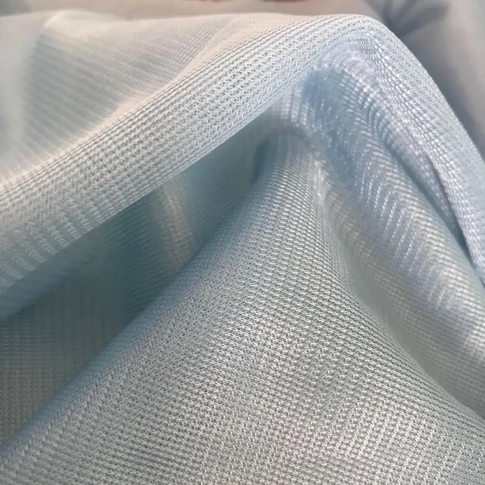 new style warp knit elasticity 100% polyester plain cloth for lining