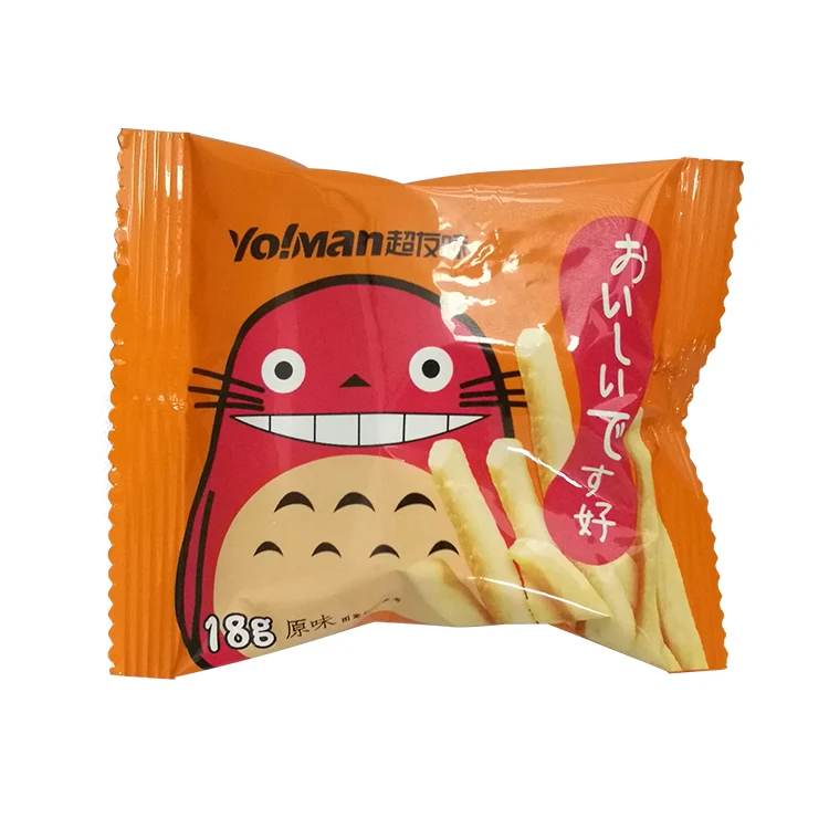 Custom Logo Disposable Plastic Cookie Packaging Bags Snack Pouch to Potato Chips