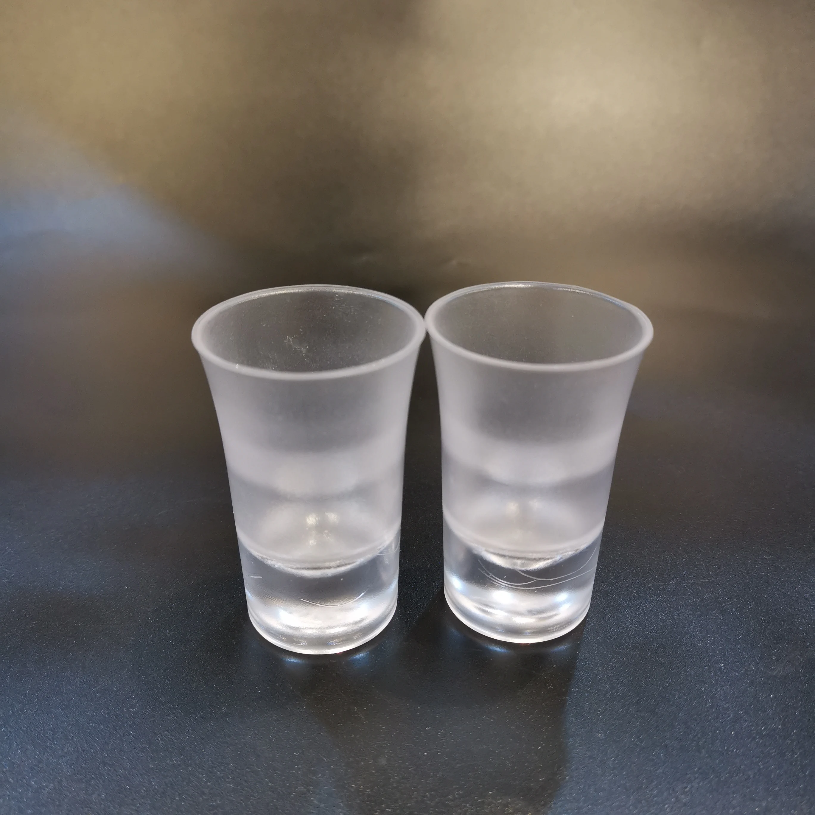 Clear Custom Plastic Shot Glass For Liquor