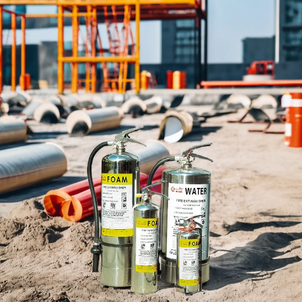 Wet Chemical Fire Extinguisher Stainless Steel Foam and Water Agent Dry Powder Type for Fire Fighting